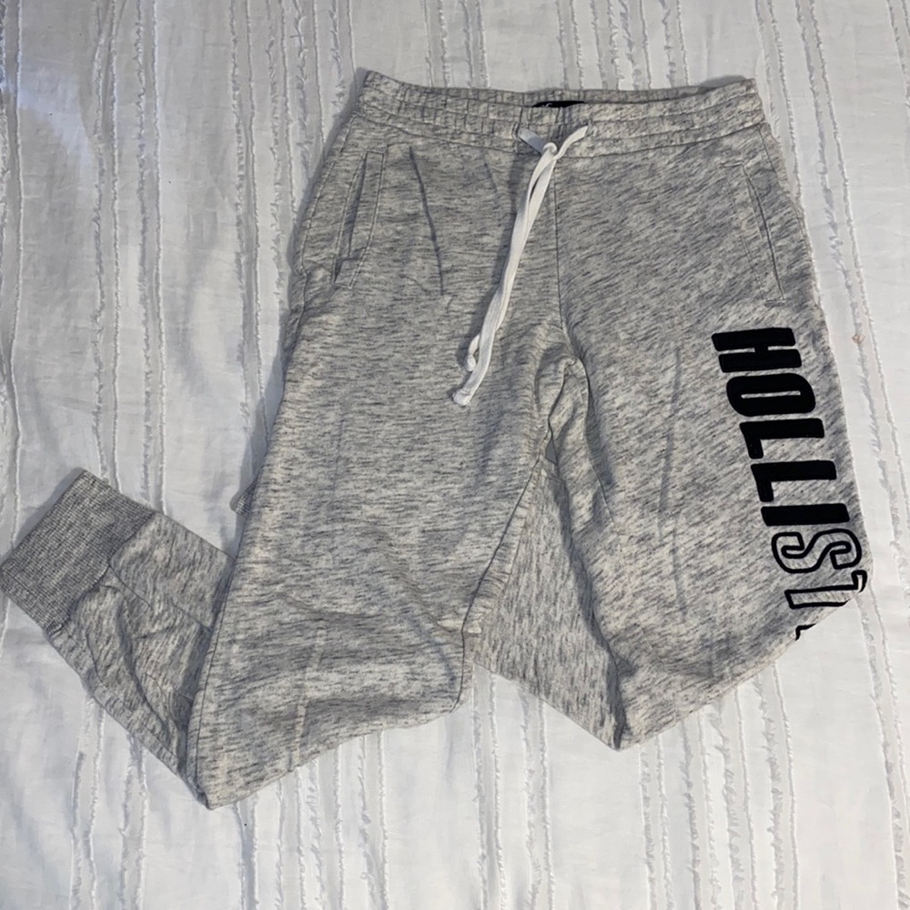 Hollister XS gray joggers